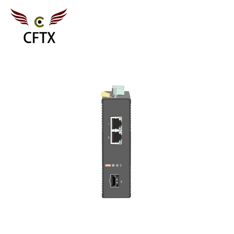 百千兆 SFP 1光2電工業(yè)級交換機